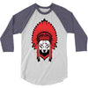 native america wolf 3/4 Sleeve Shirt