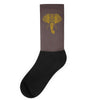 tribal print elephant geometric gold animals cool Socks