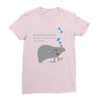 cloudy Ladies Fitted T-Shirt