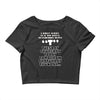 i only have sex, ideal gift, birthday present funny Crop Top