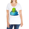 call of the kiddie pool Ladies Curvy T-Shirt