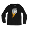 pizza wolf Long Sleeve Shirts