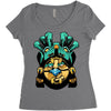 warrior aztec Women's Triblend Scoop T-shirt