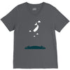 fail whale V-Neck Tee