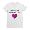 happy mother's day Ladies Fitted T-Shirt