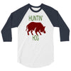 hantin hog 3/4 Sleeve Shirt