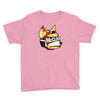 halftone fox (regular) Youth Tee