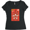 light on Women's Triblend Scoop T-shirt
