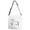 be together it's complicated math Adjustable Strap Totes