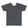 Never Underestimate A Man Who Watches Black Mirror And Was Born in All Over Men's T-shirt