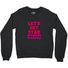 star spangled hammered Crewneck Sweatshirt
