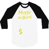 Muggle On Board Yellow 3/4 Sleeve Shirt