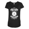 Natural 1   Orc White Edition Maternity Scoop Neck T-shirt