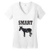 smart ass Women's V-Neck T-Shirt