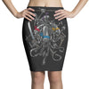 ninja aliens Pencil Skirts