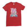 mushroom party Ladies Fitted T-Shirt