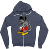 mickey rat Zipper Hoodie