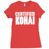 certified kohai Ladies Fitted T-Shirt