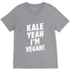 Kale Yeah I'm Vegan! V-Neck Tee