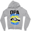 opa der mann der mythos die legende 1 Zipper Hoodie