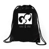 mom n daughter Drawstring Bags