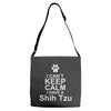 pets shih tzu Adjustable Strap Totes