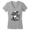 vandal squad Women's V-Neck T-Shirt