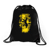 badger crest Drawstring Bags