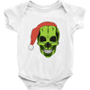 santa clous skeleton Baby Bodysuit