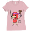 Ugandan Knuckles Ladies Fitted T-Shirt
