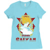 Super Saiyan Goku DBZ Ladies Fitted T-Shirt