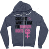 Girls Just Want to Have Fundamental Rights Zipper Hoodie