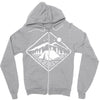 camp mode on Zipper Hoodie