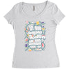 we lose ourselves in books Women's Triblend Scoop T-shirt
