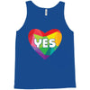 Yes Lgbt Heart Tank Top