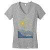 surf line Women's V-Neck T-Shirt