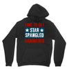 star spangled hammered Hoodie