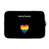 Worth The Wait Rainbow Laptop sleeve