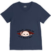 March Peeking Out Asian Baby Boy V-Neck Tee