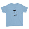 its the sudden deceleration that kills you funny physics Youth Tee