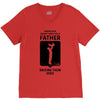 Having Kids Doesn't Make You a Father Raising Them Does V-Neck Tee