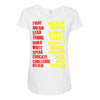 fight, dream, lead! Maternity Scoop Neck T-shirt