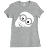 funny face funny Ladies Fitted T-Shirt