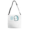 boo sheet Adjustable Strap Totes