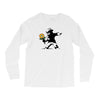 banksy flower Long Sleeve Shirts