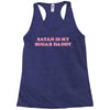 Satan Is My Sugar Daddy Racerback Tank