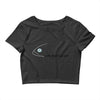 fish hooded Crop Top