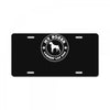 my boxer is the world's largest lap dog License Plate