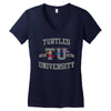 turtles university Women's V-Neck T-Shirt