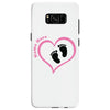 Baby Girl with Heart Any Name Customized Samsung Galaxy S8